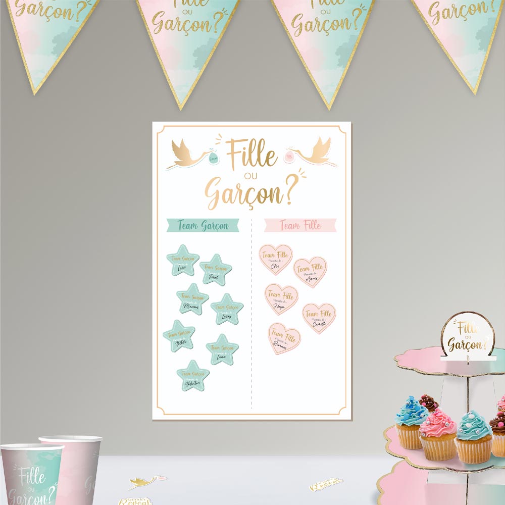 Rubrique Déco de fête gender reveal