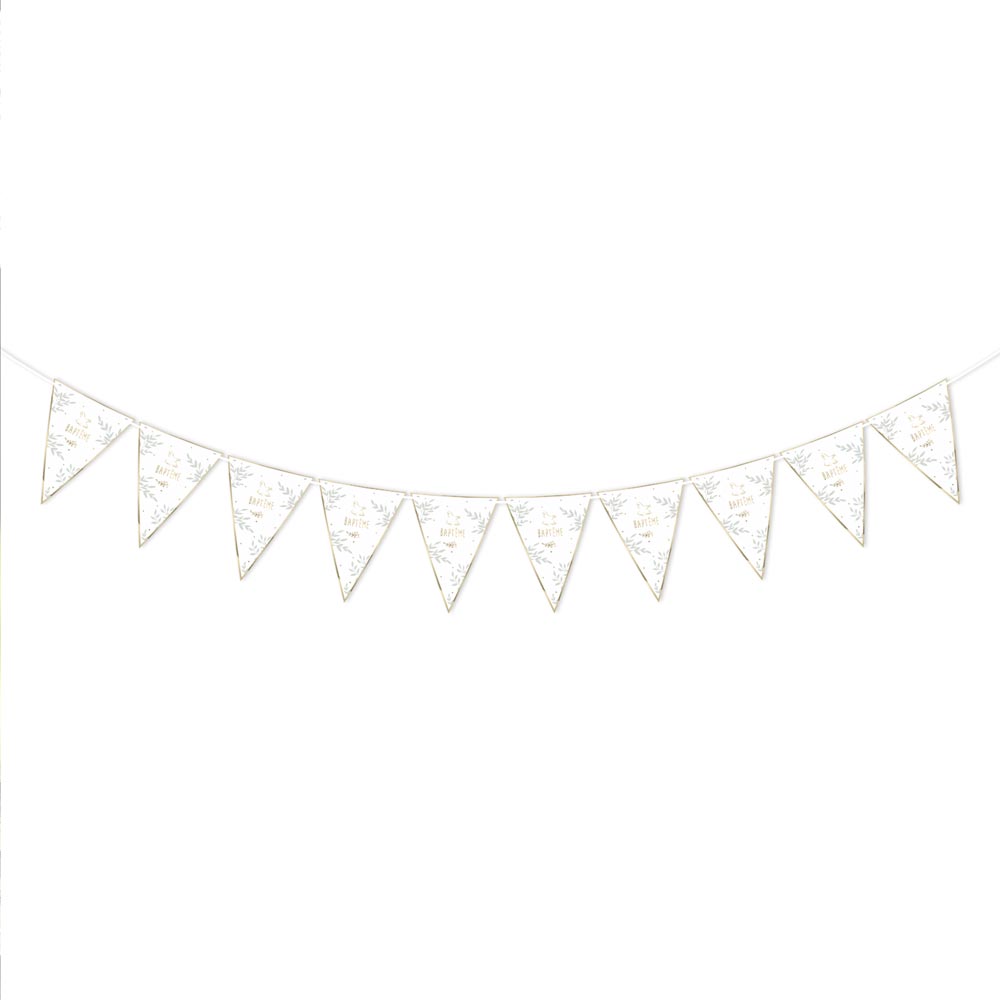 Guirlande fanion bapteme