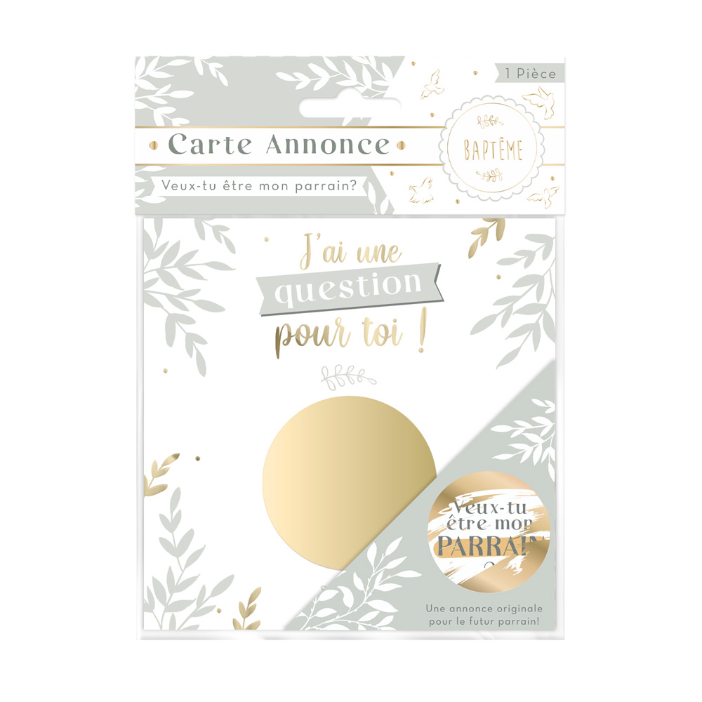 Carte annonce parrain