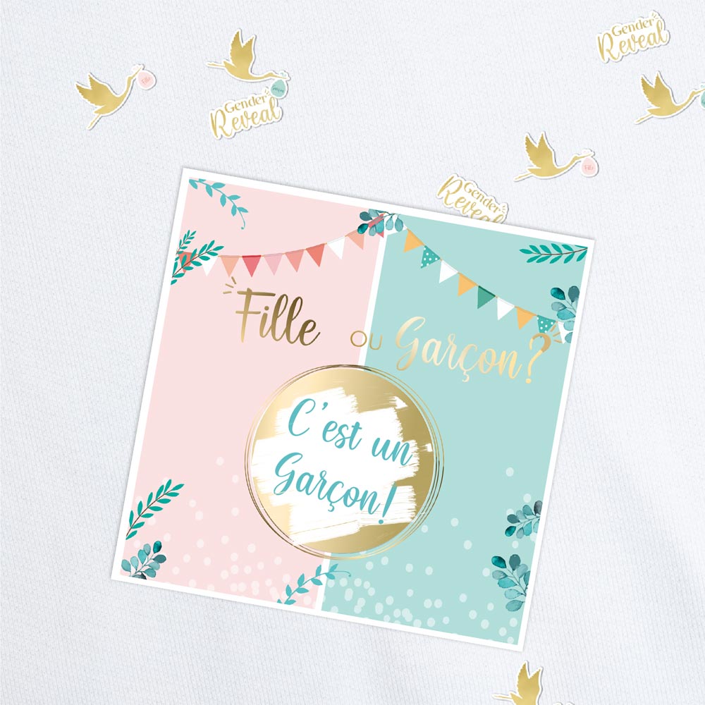 Rubrique Déco de fête gender reveal