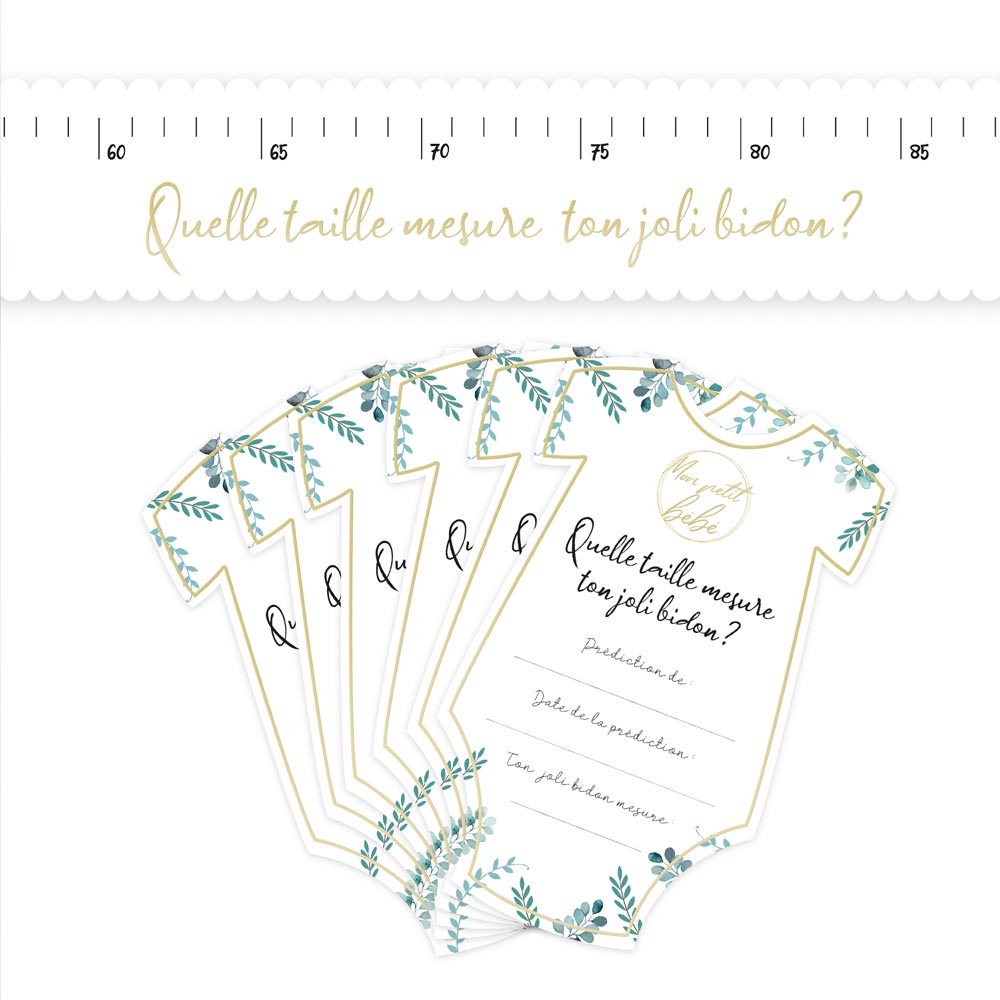 Jeu baby shower