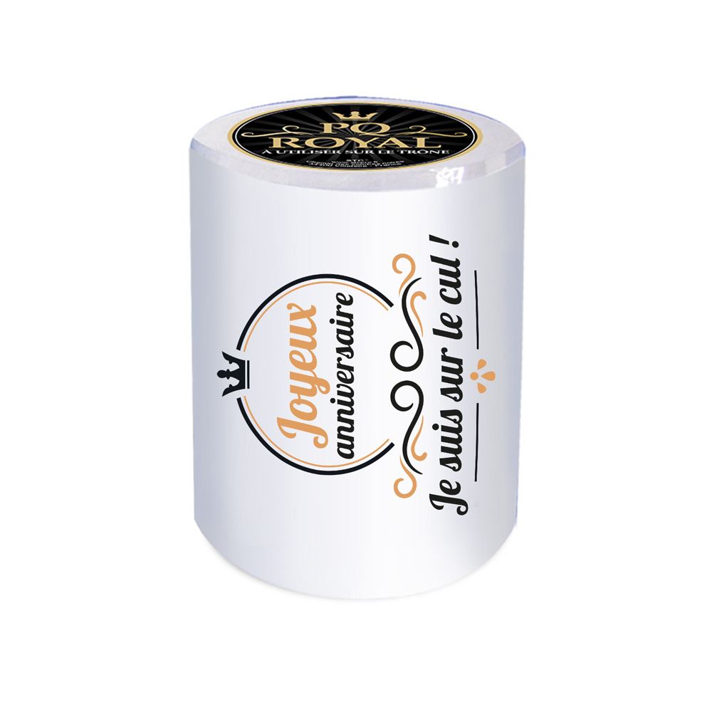 Papier wc joyeux anniversaire