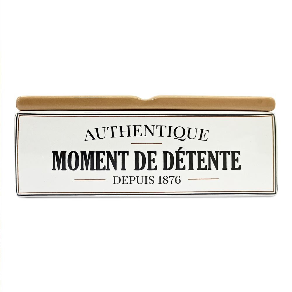 Cendrier carre geant "moment detente"