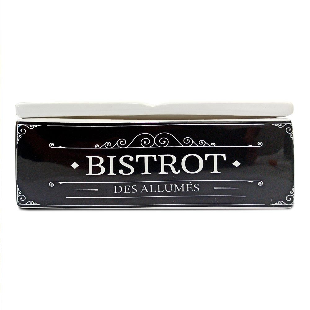 Cendrier carre geant "bistrot"
