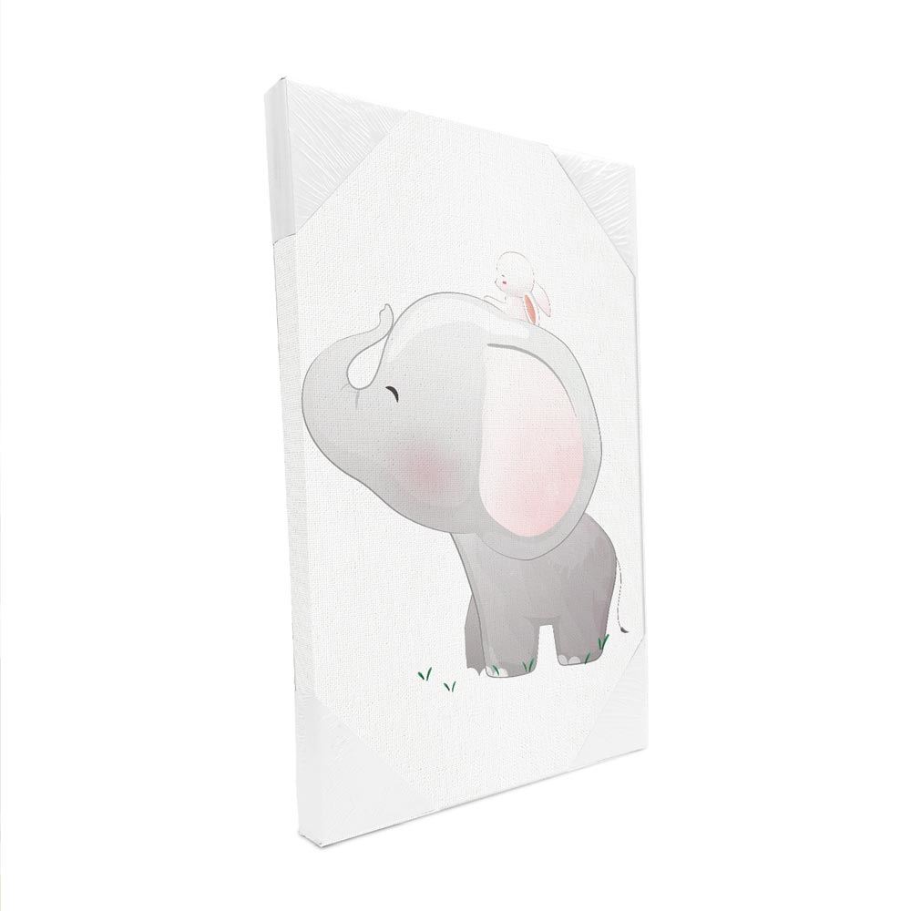 Toile elephanteau 20x30cms