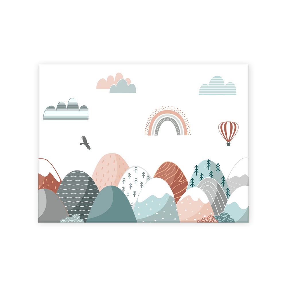 Toile paysage enfant 40x30cms