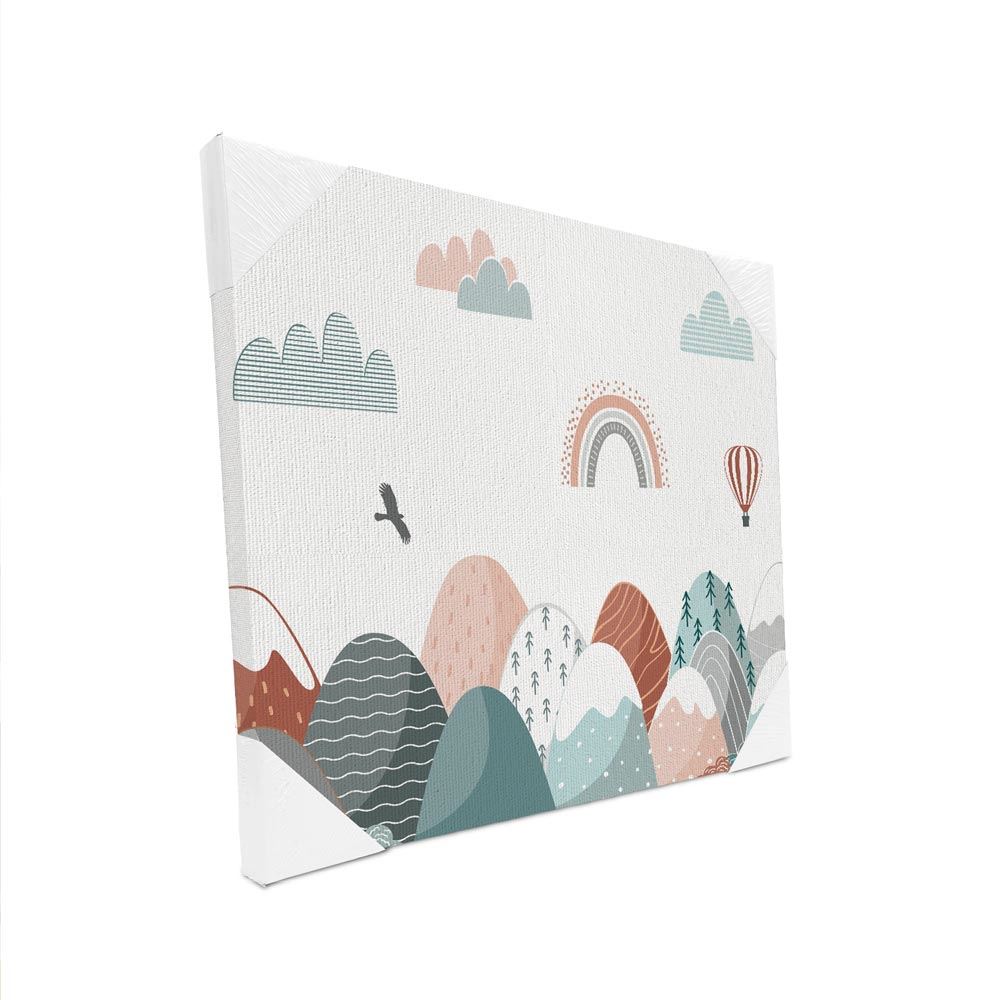 Toile paysage enfant 40x30cms