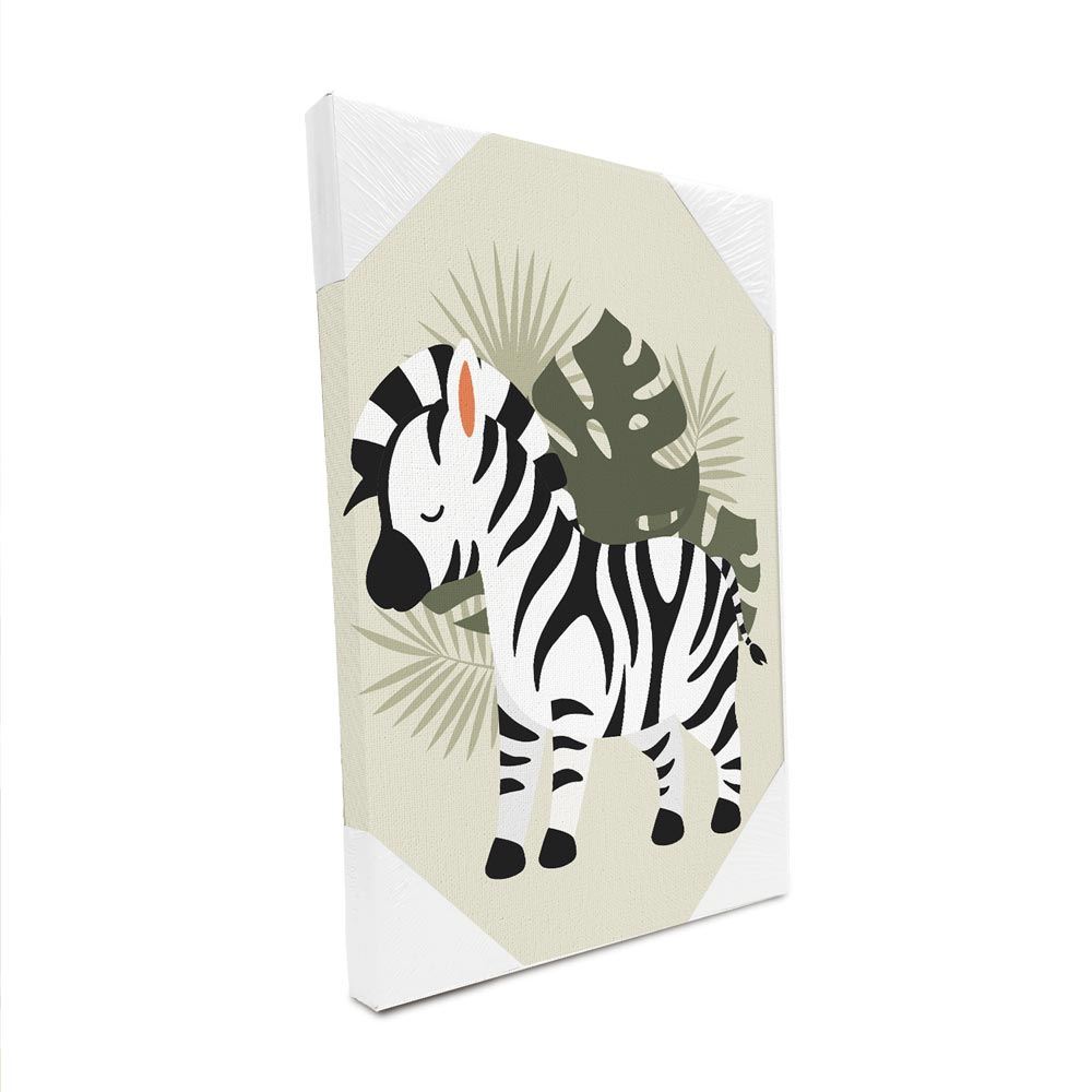 Toile zebre 30x40cms