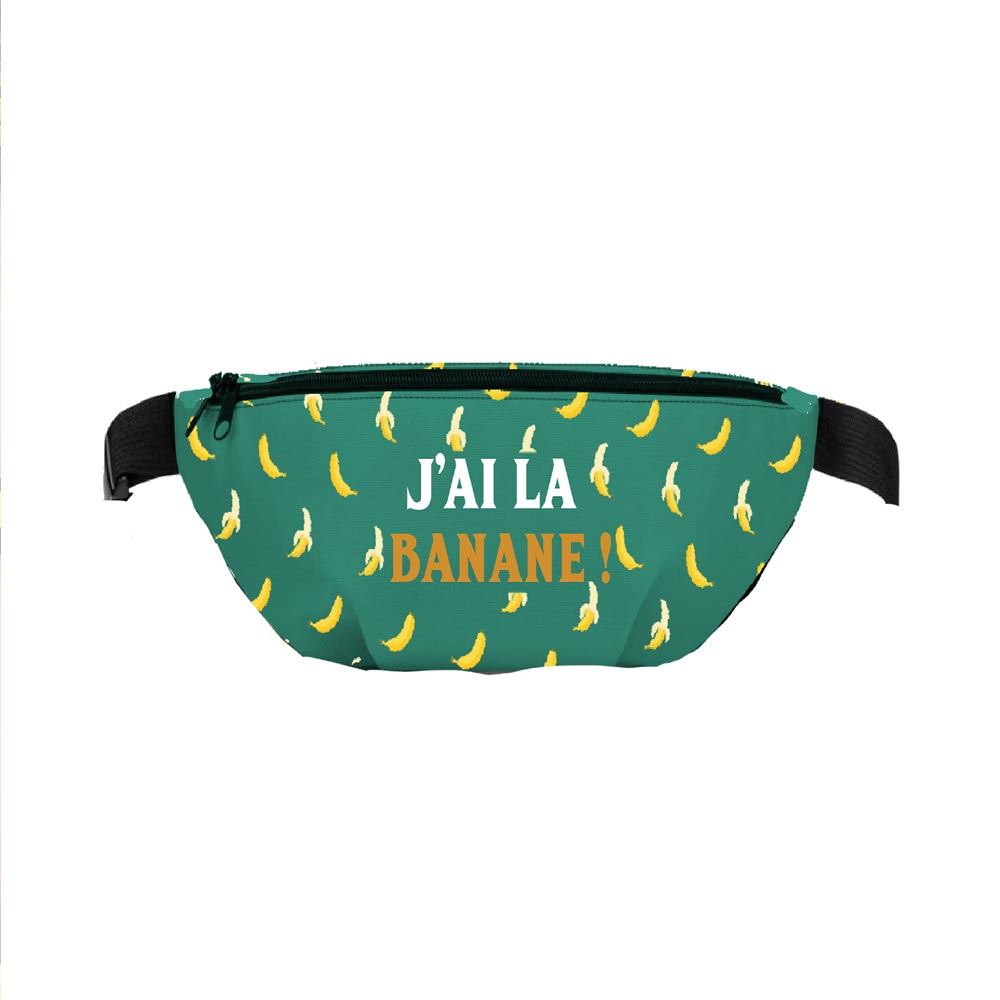 Sacoche banane "j ai la banane"