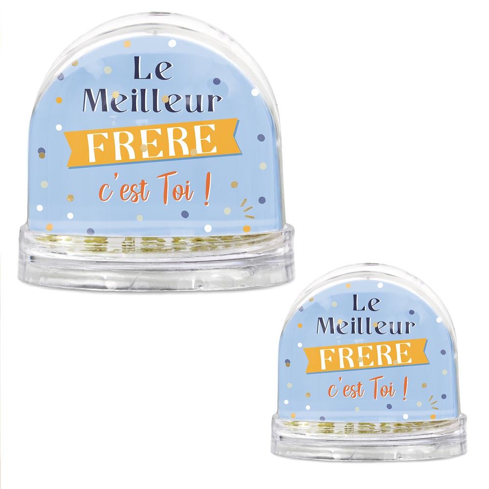 Boule a neige "meilleur frere"