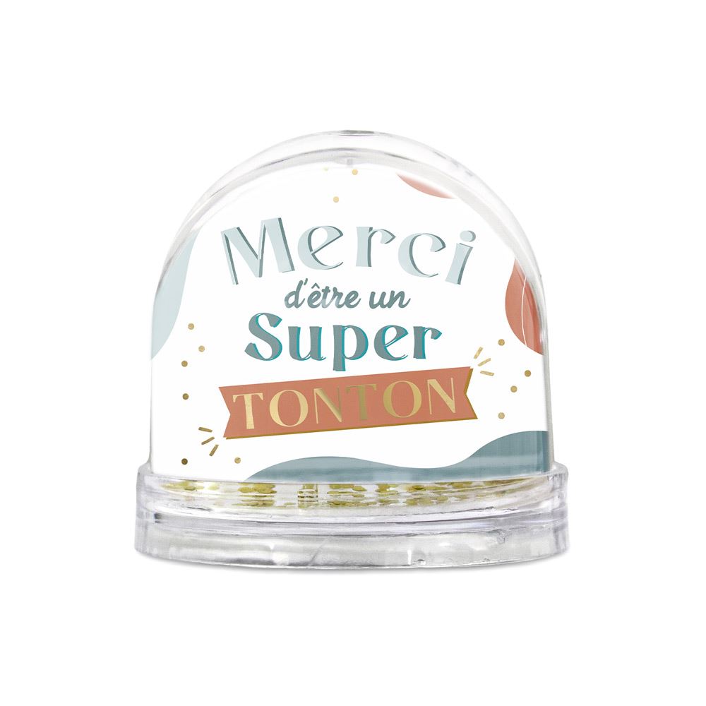 Boule a neige "super tonton"