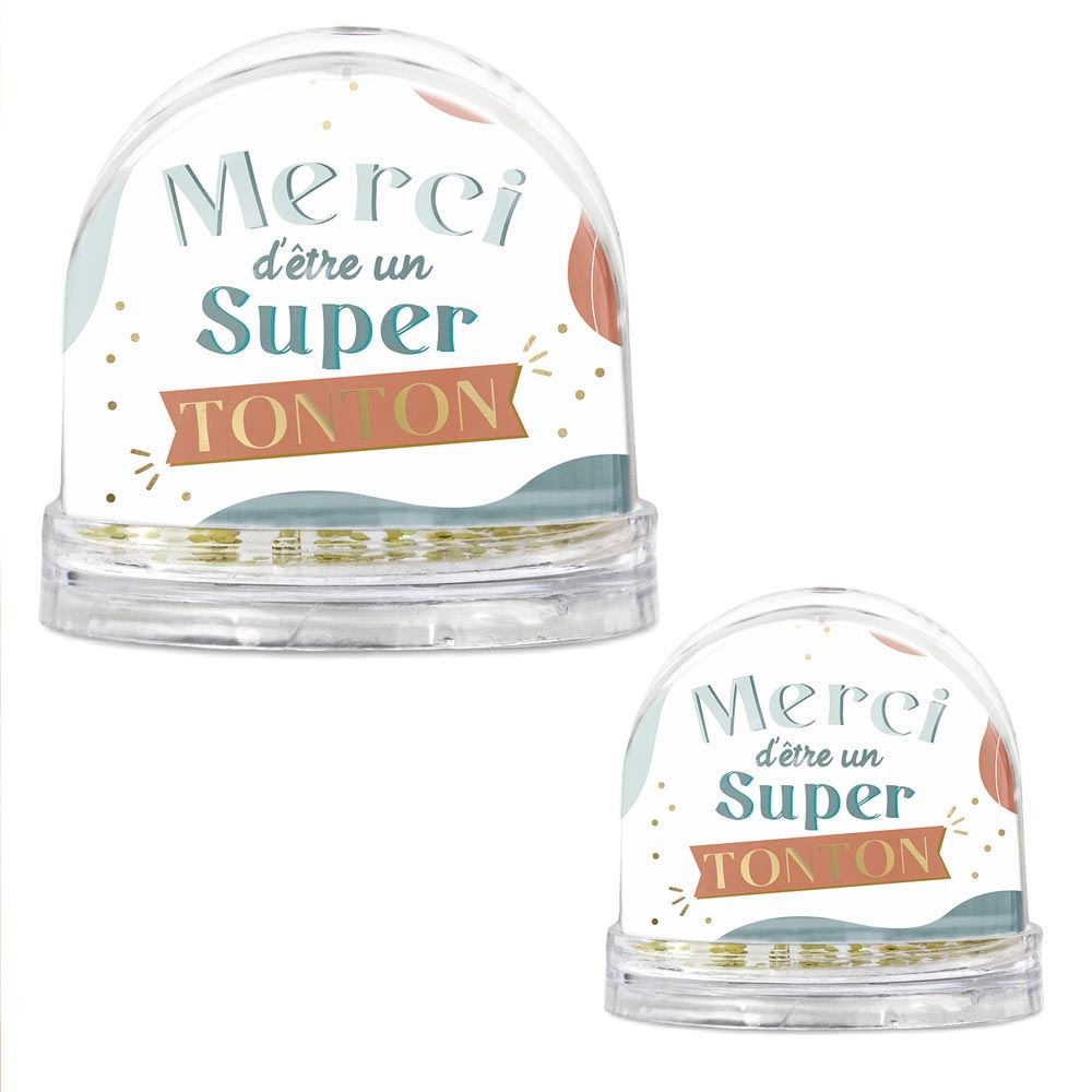 Boule a neige "super tonton"
