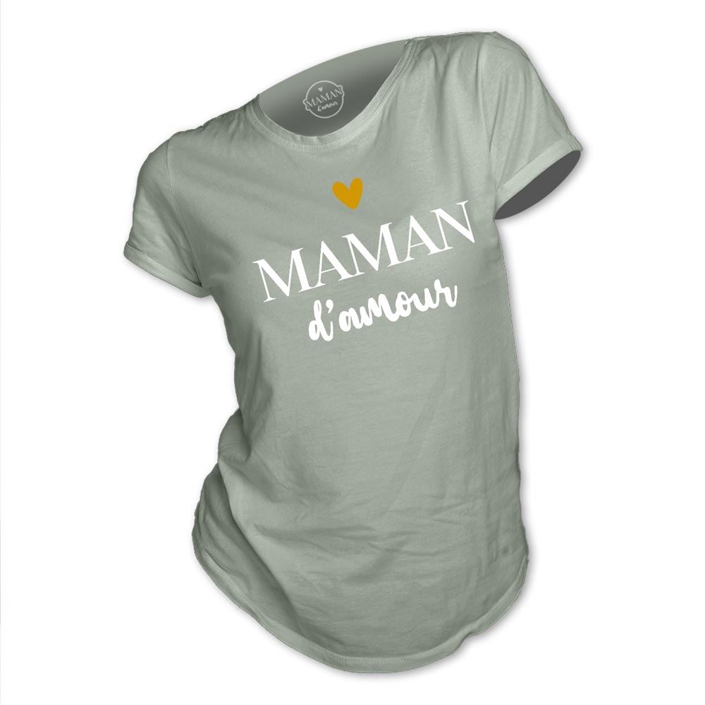 T shirt "maman d amour" taille s