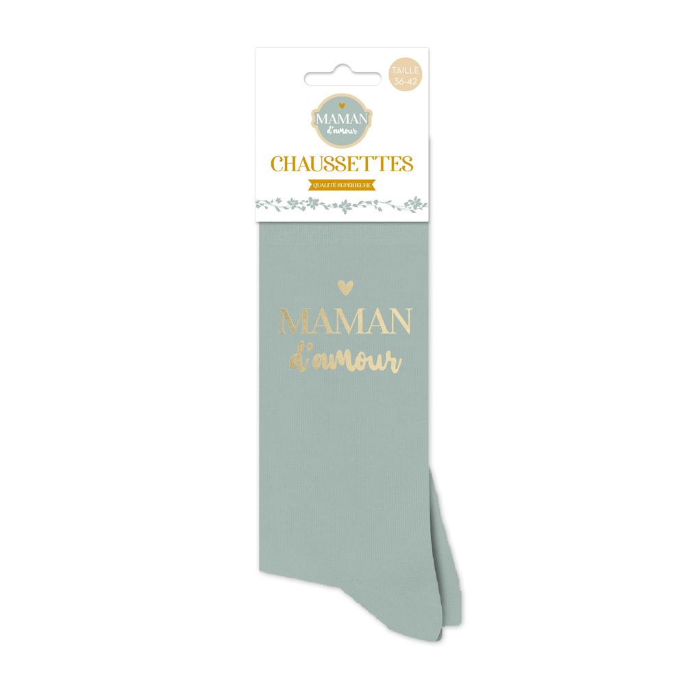 Chaussettes "maman d amour"