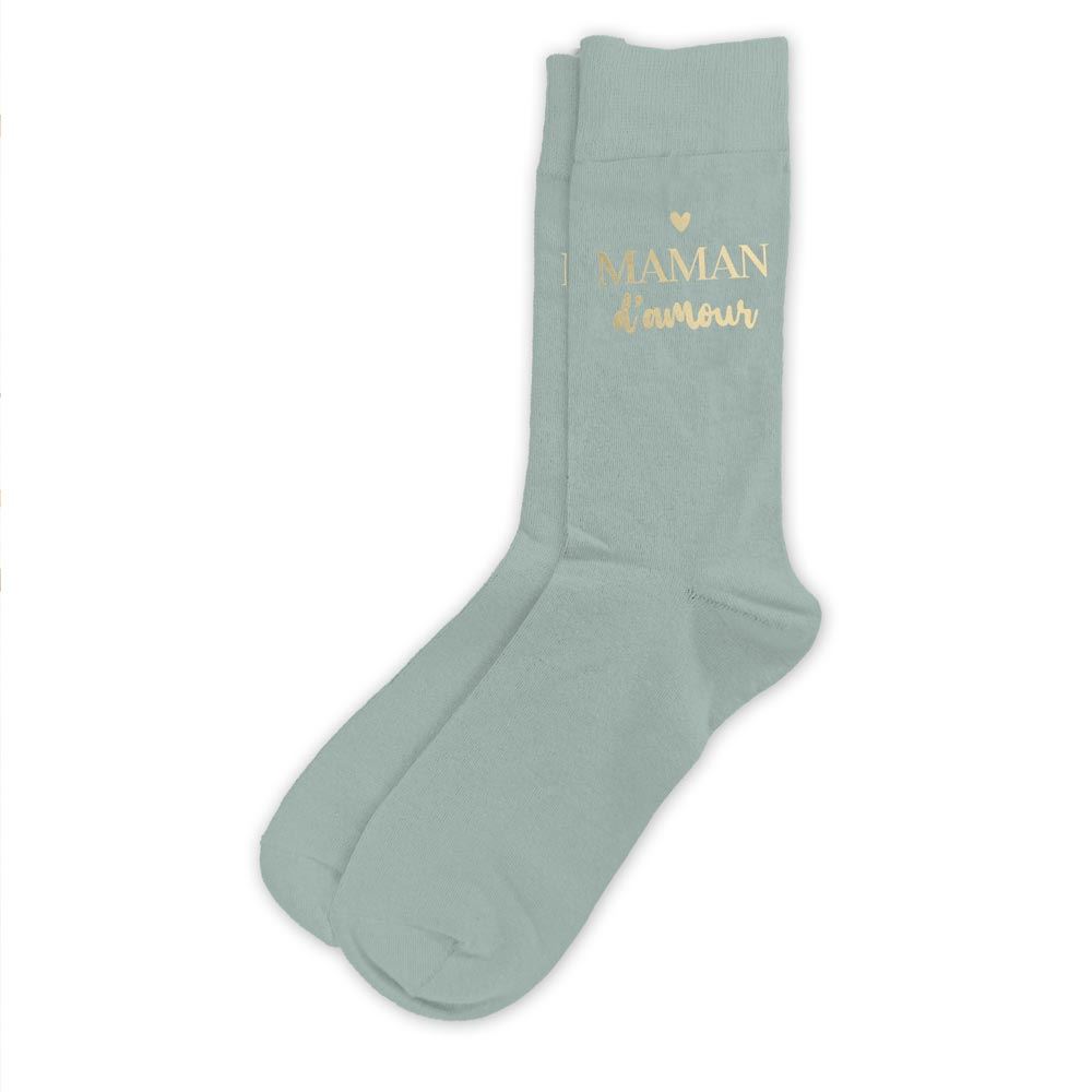 Chaussettes "maman d amour"