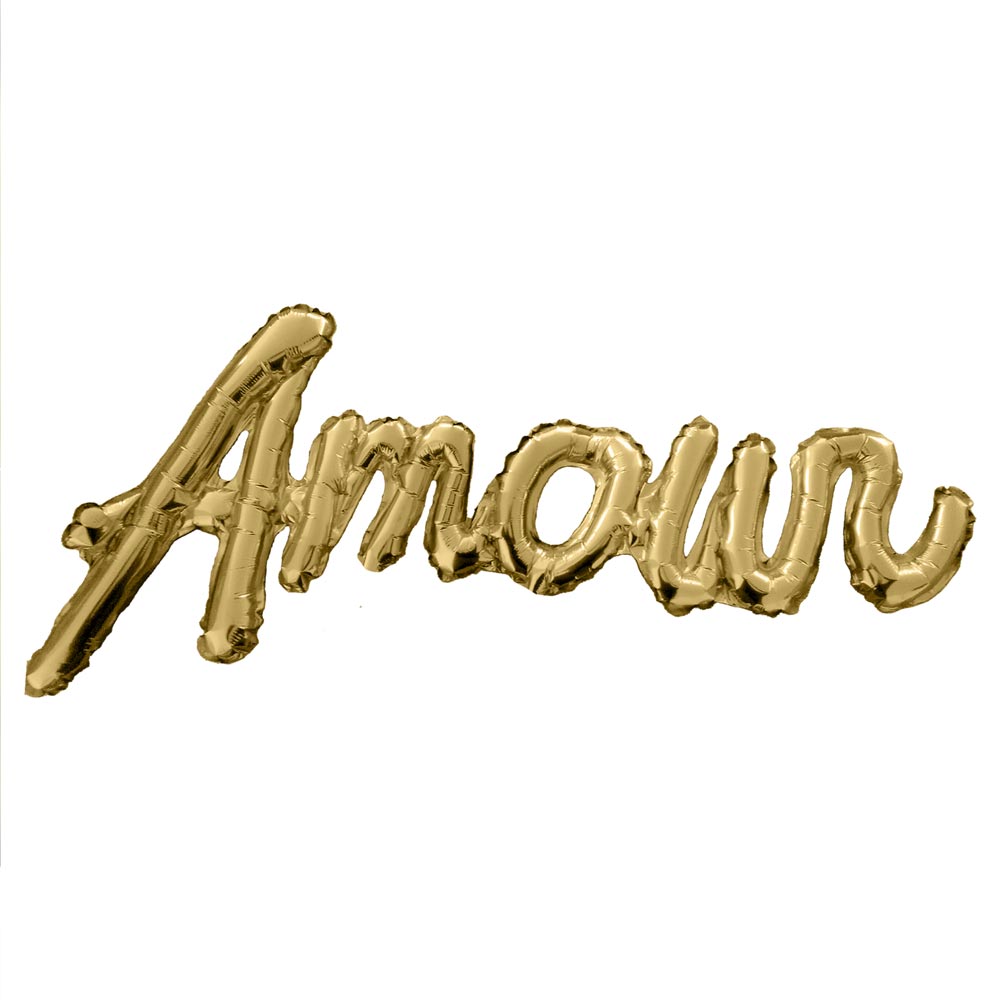Guirlande mot gonflable "amour"