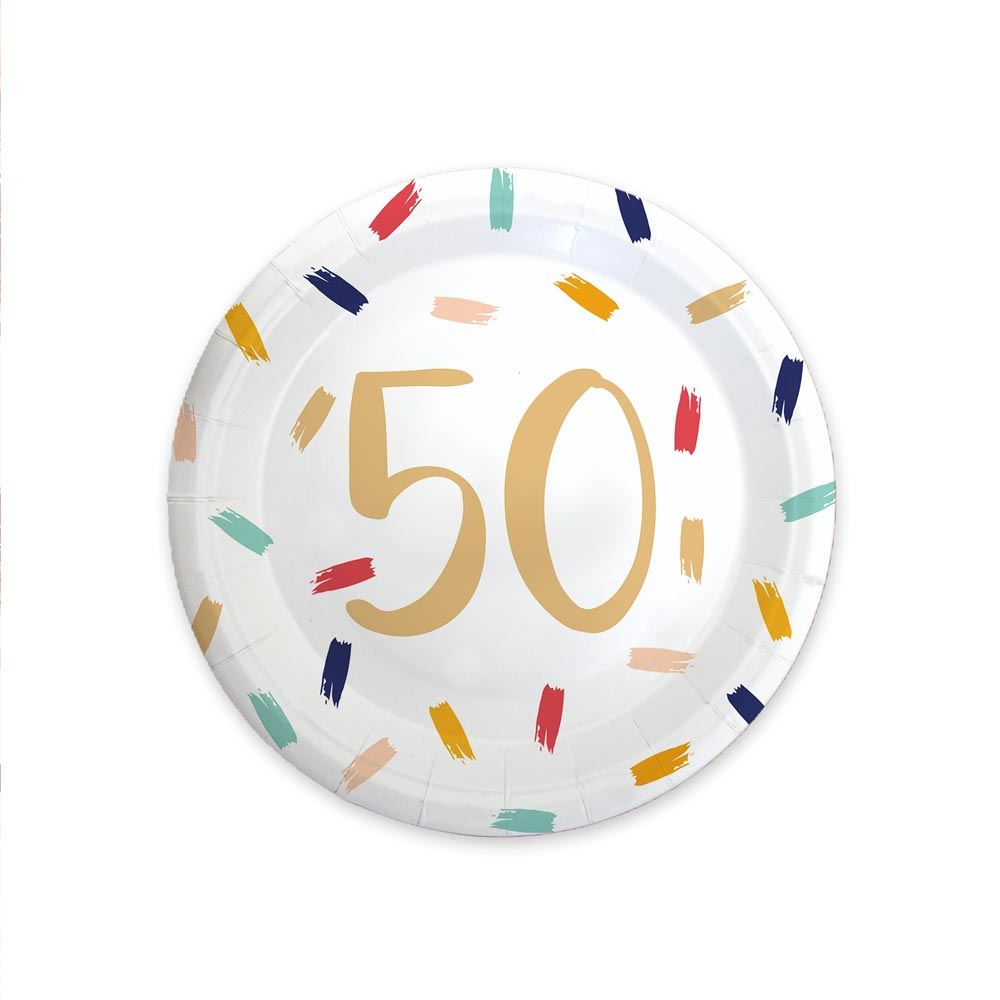 Pack 6 assiettes 50