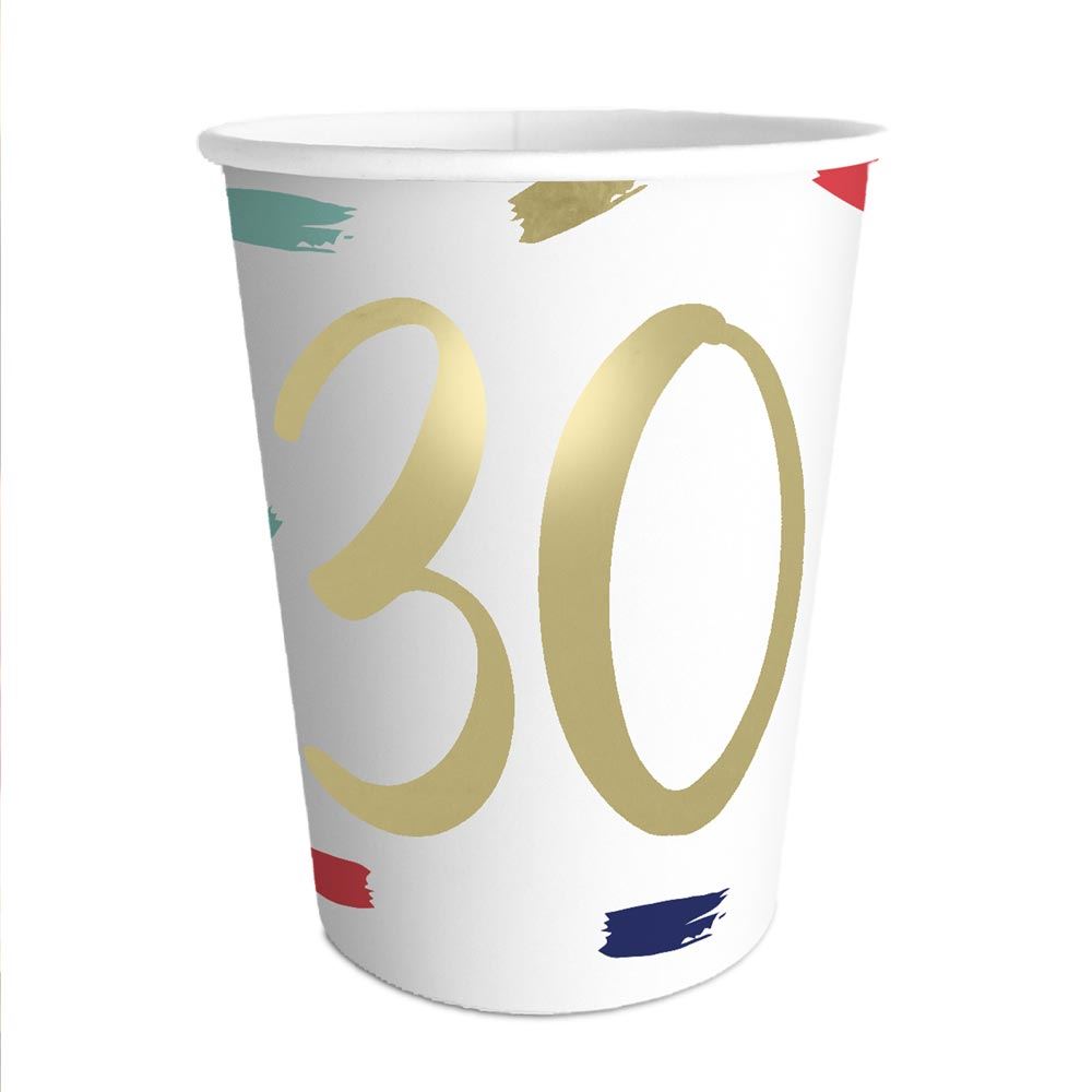 Pack 6 gobelets 30
