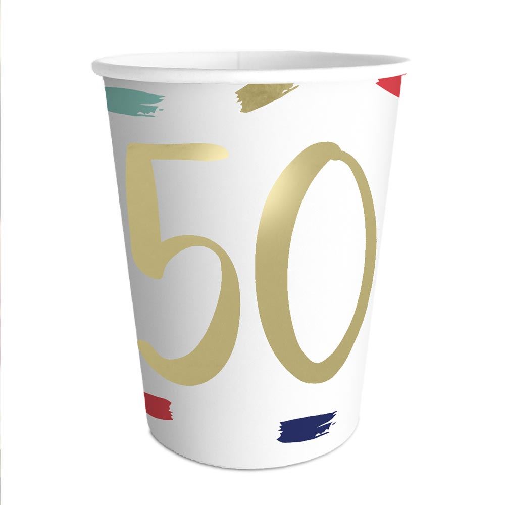 Pack 6 gobelets 50