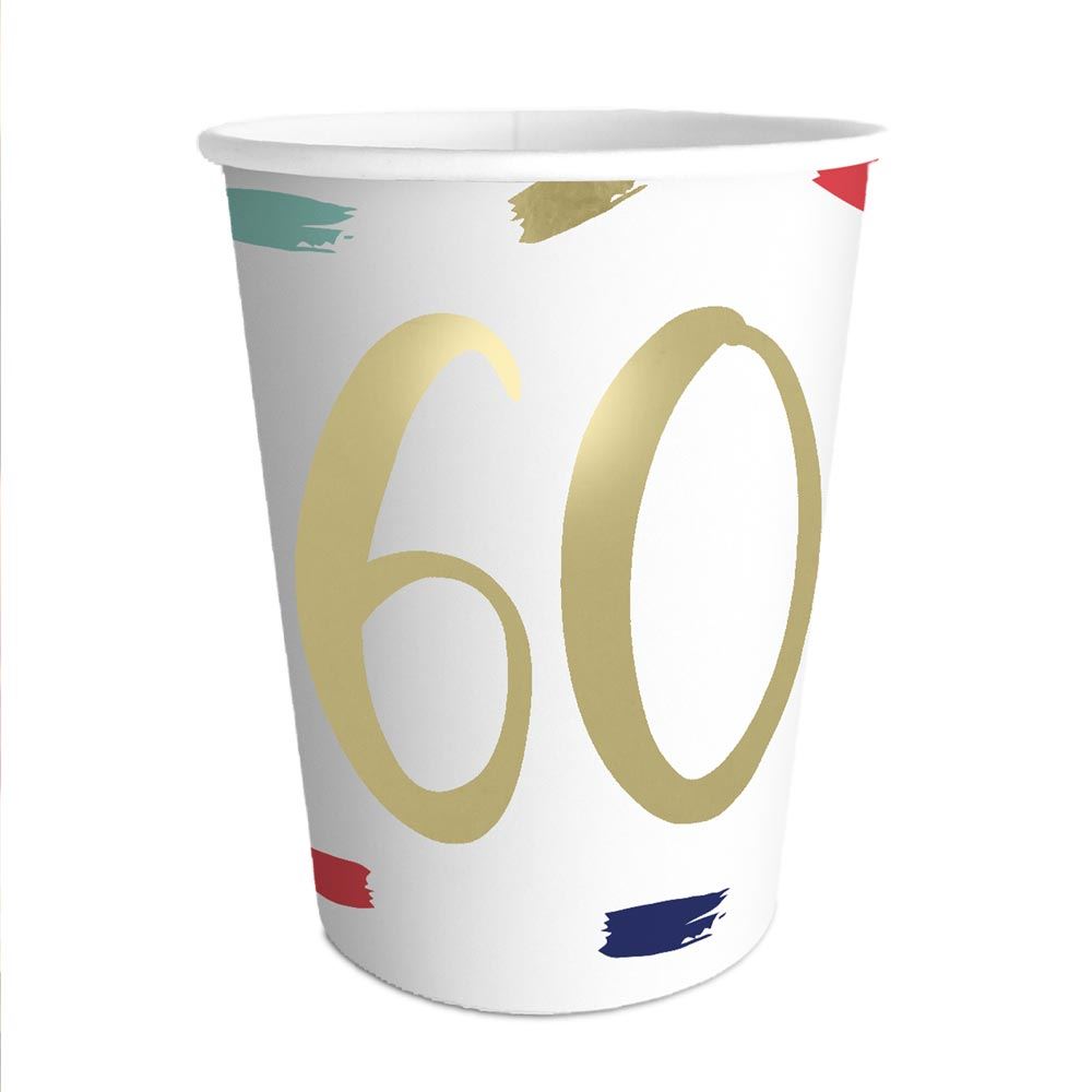 Pack 6 gobelets 60