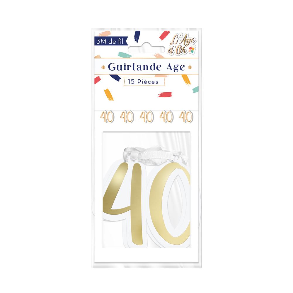 Guirlande age 40