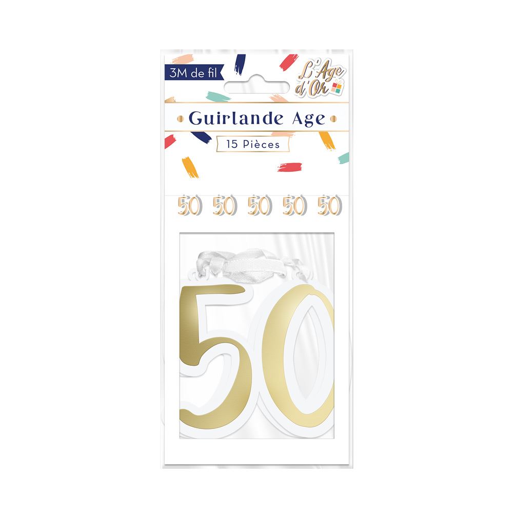 Guirlande age 50