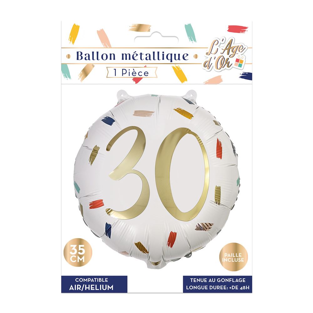 Ballon metal 30