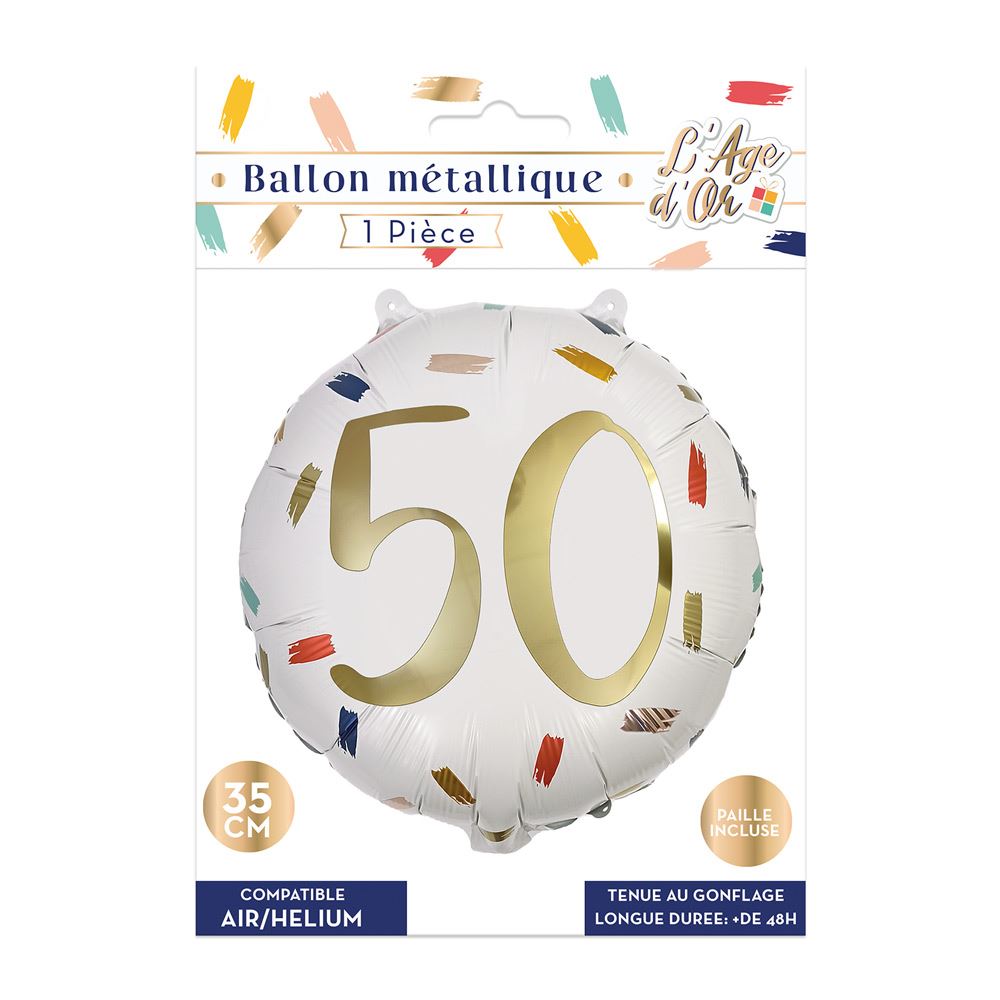 Ballon metal 50
