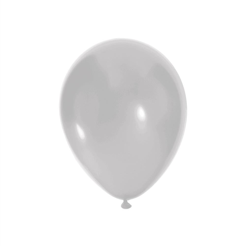 Sachet 20 ballons gris