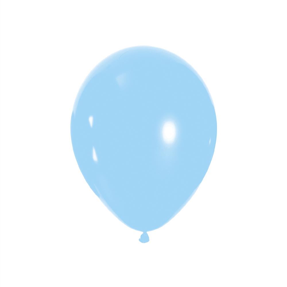 Sachet 20 ballons bleu pastel
