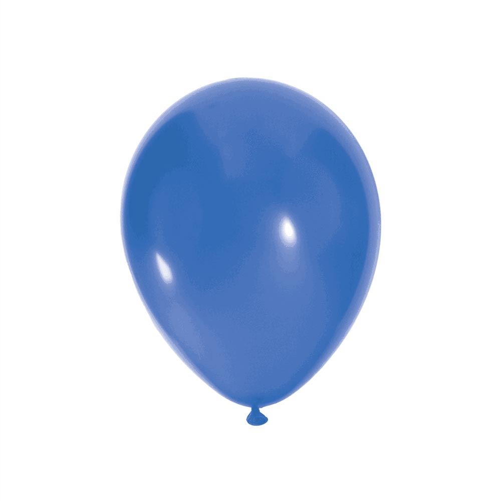 Sachet 20 ballons bleu roi