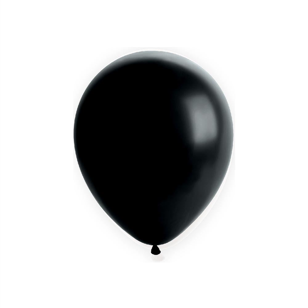 Sachet 20 ballons noir