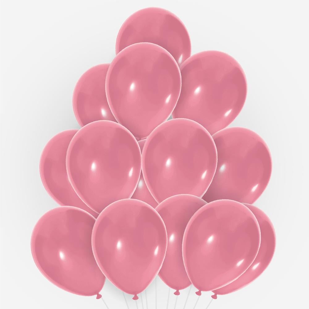 Sachet 20 ballons rose