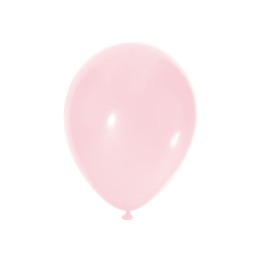 Sachet 20 ballons rose pastel