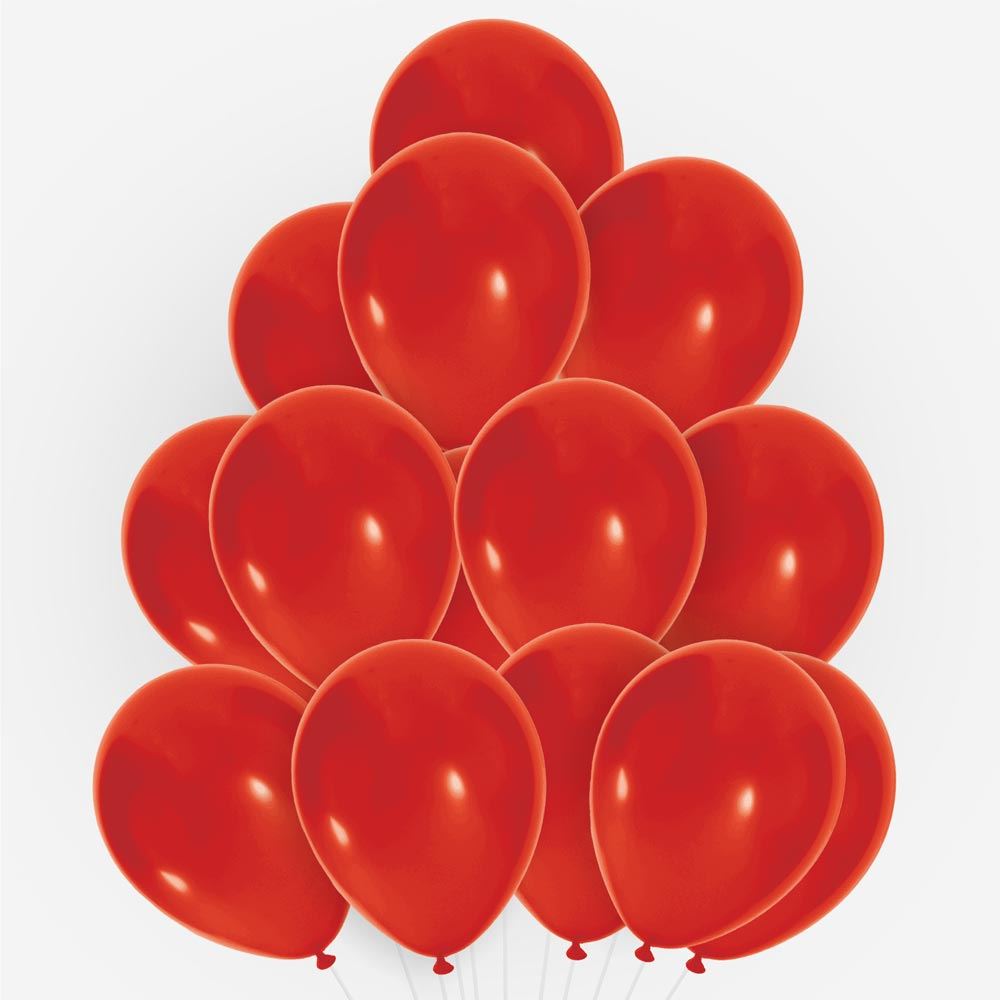 Sachet 20 ballons rouge