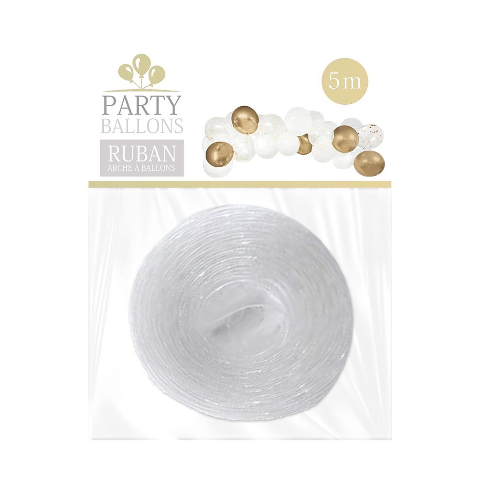 Ruban pour arche ballons 5metres