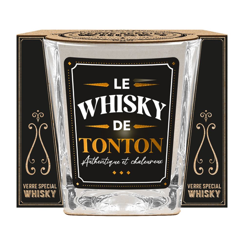 Verre a whisky "le whisky de tonton"