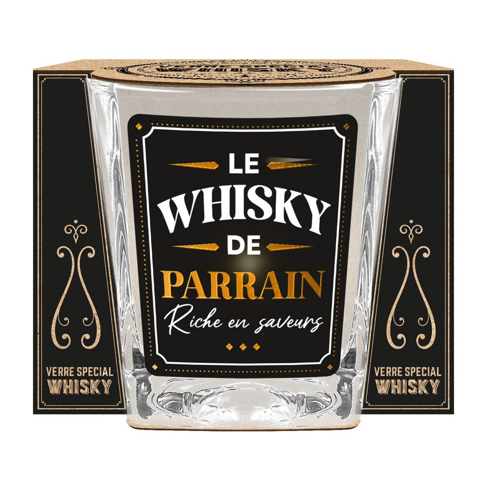 Verre a whisky "le whisky de parrain"
