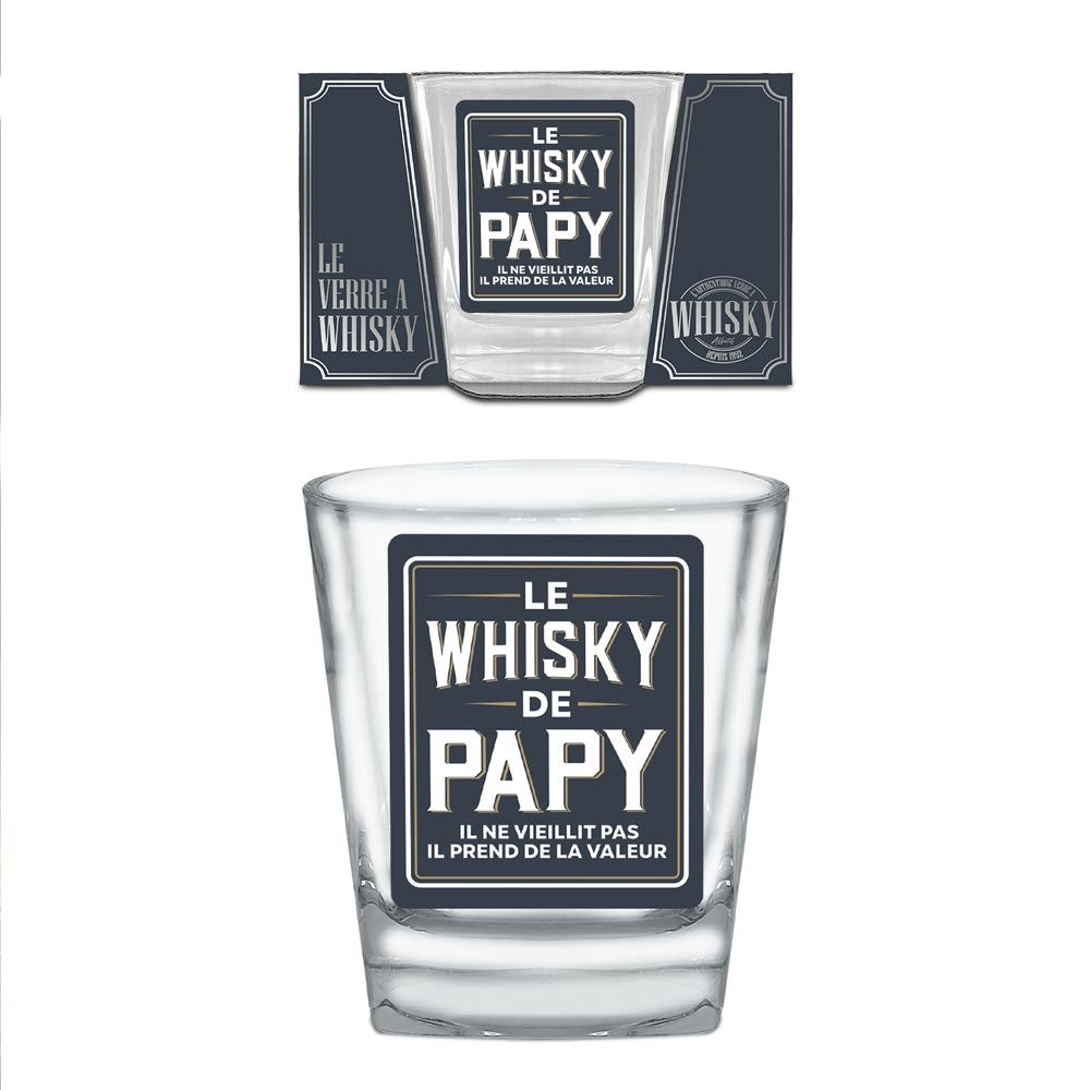 Verre a whisky "le whisky de papy"
