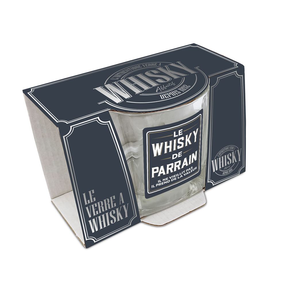 Verre a whisky "le whisky de parrain"