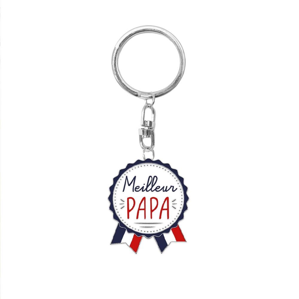 Porte cle "meilleur papa"