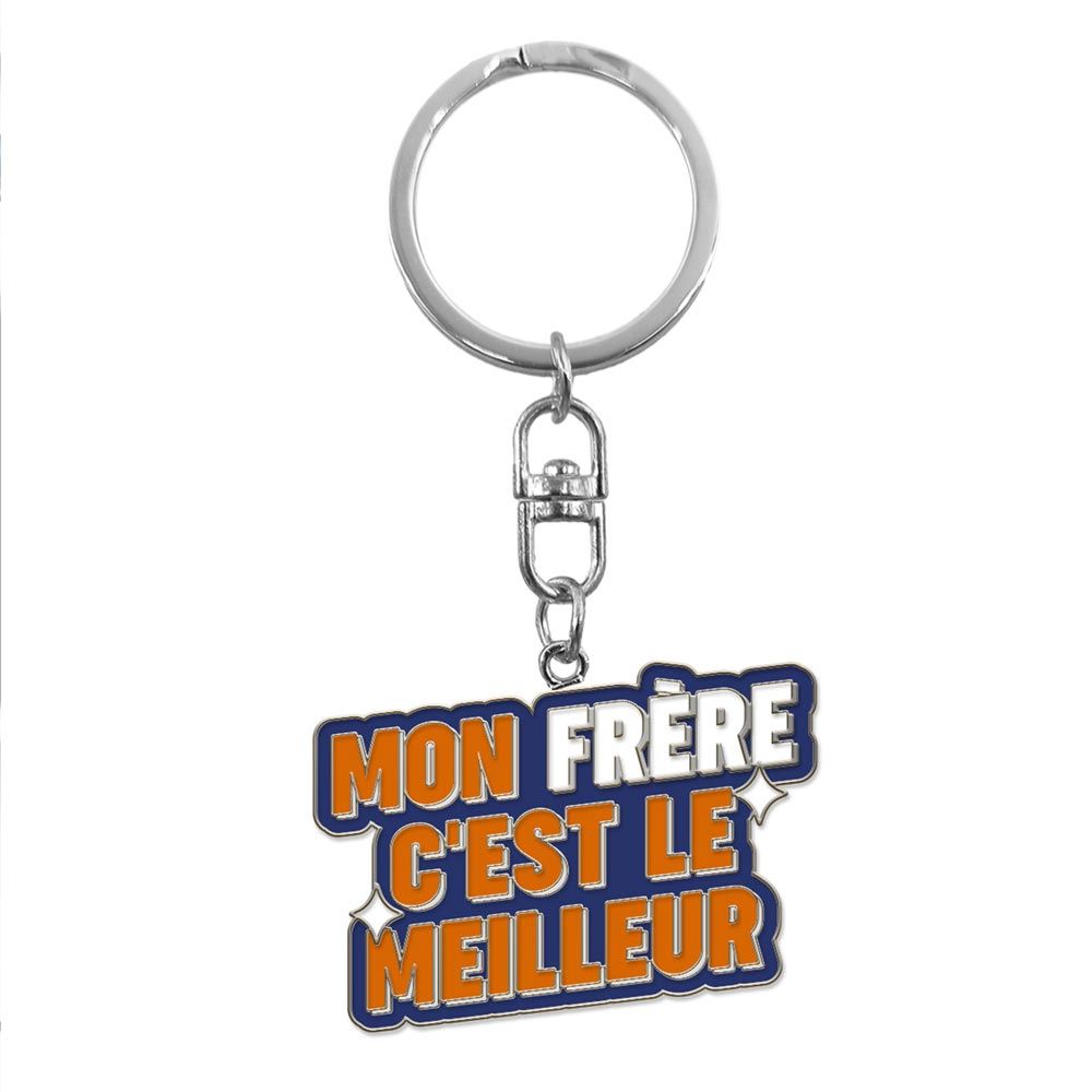 Porte cle "mon frere c est le meilleur"