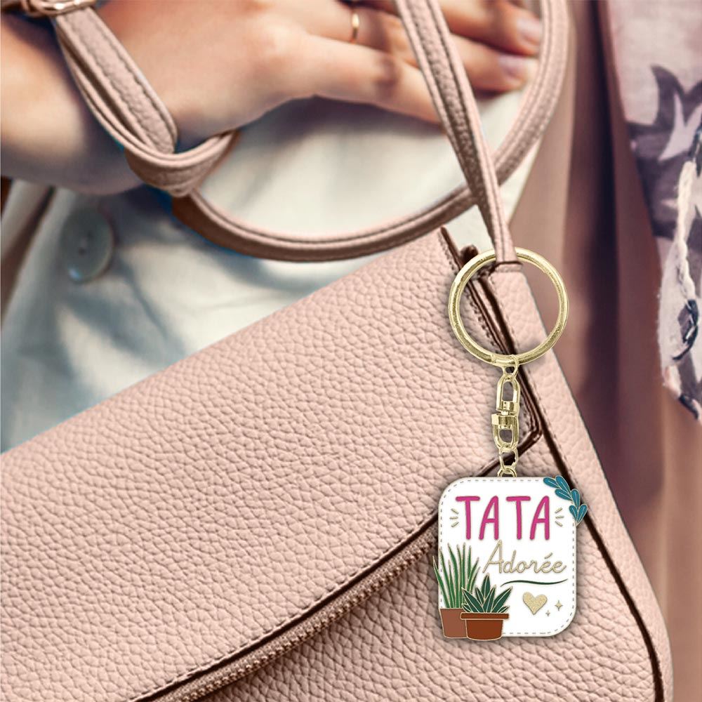 Porte cle "tata adoree"
