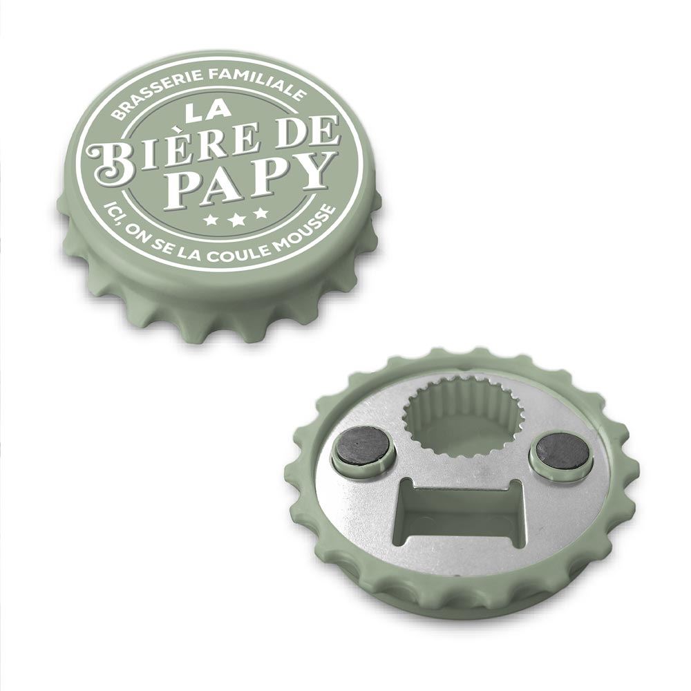 Decapsuleur "la biere de papy"