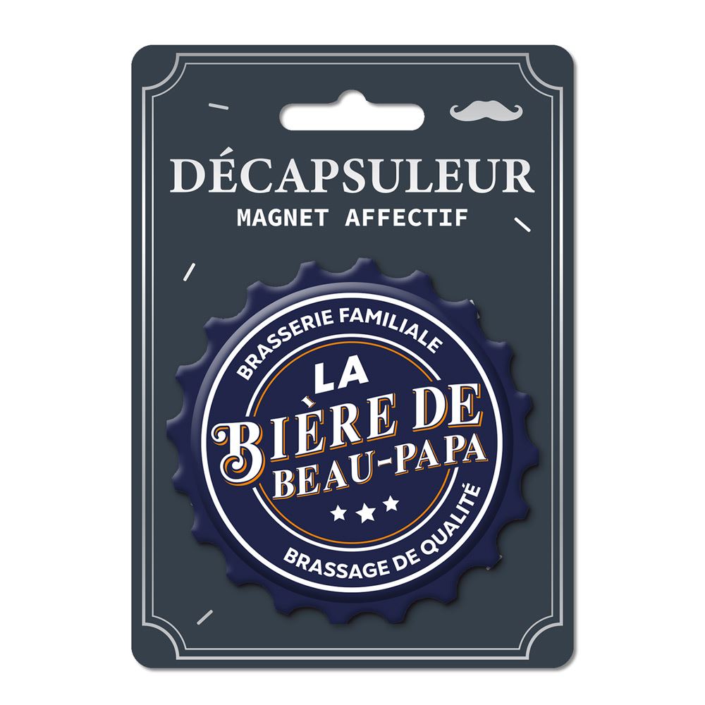 Decapsuleur "la biere du beau-pÈre"