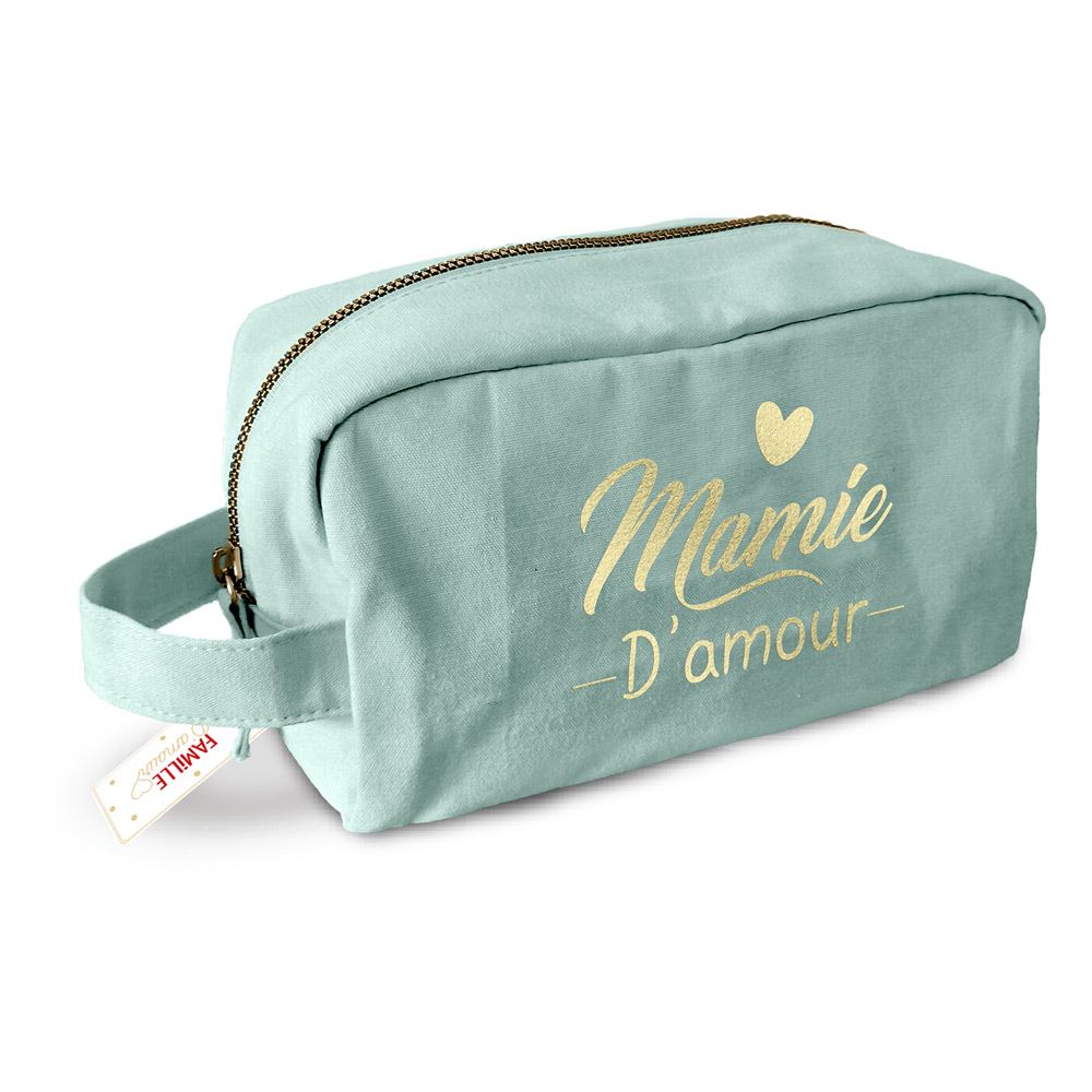 Trousse de toilette "mamie d amour"