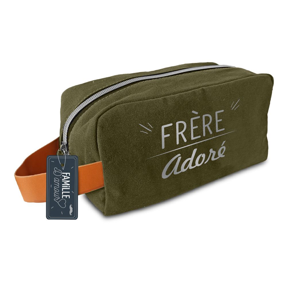 Trousse de toilette "frere adore"