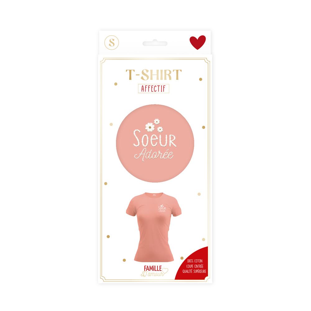 T shirt sŒur adoree taille s