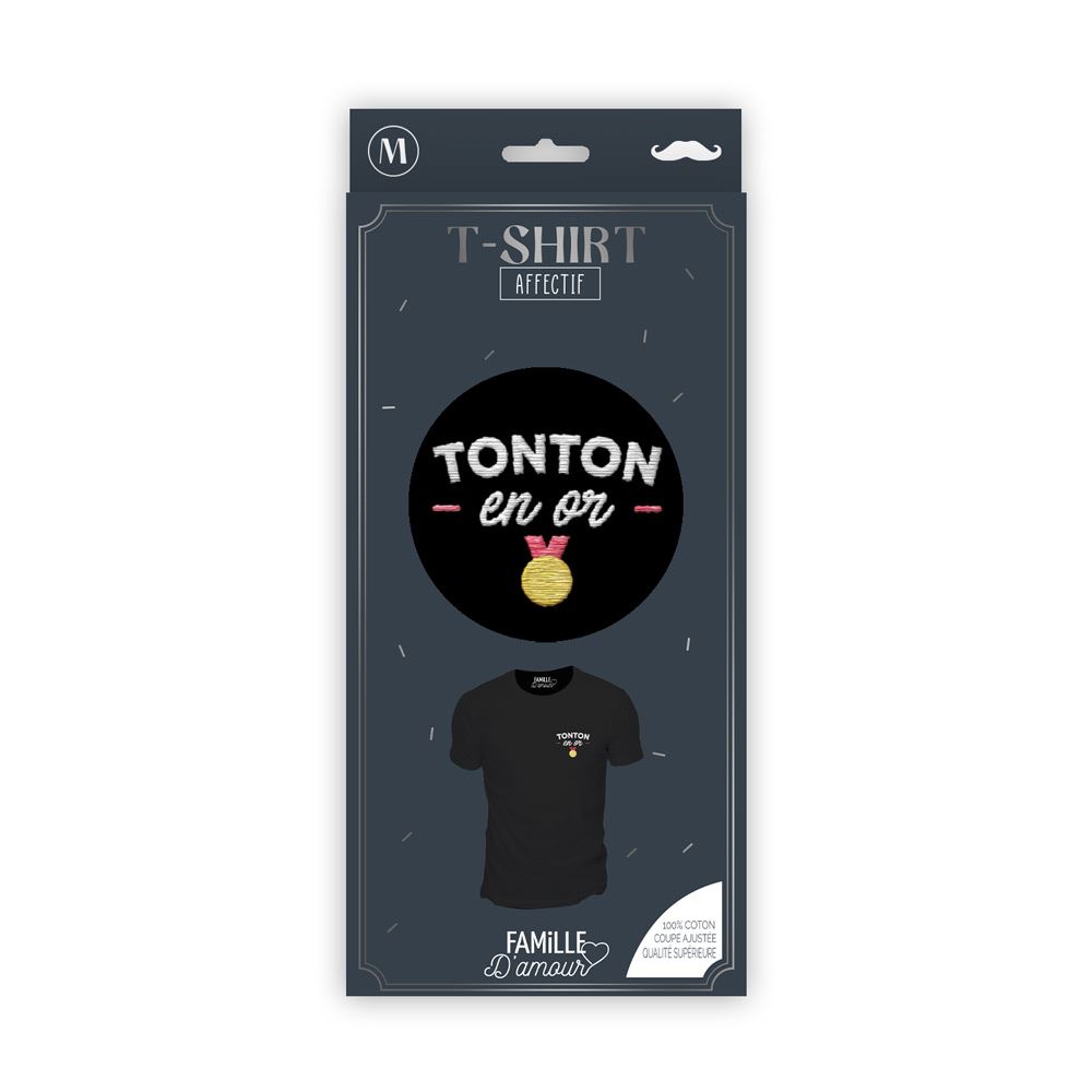 T shirt "super tonton" taille m