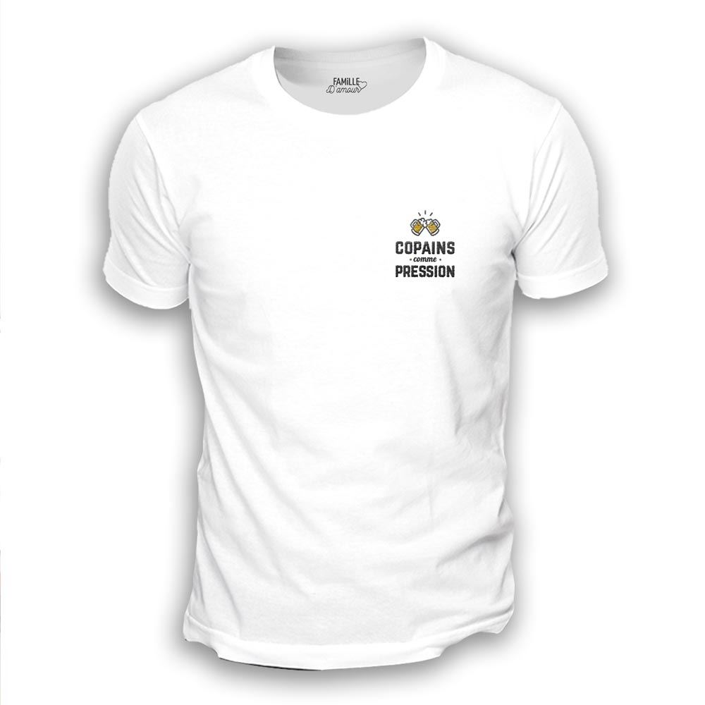 T shirt "copains pression" taille xl